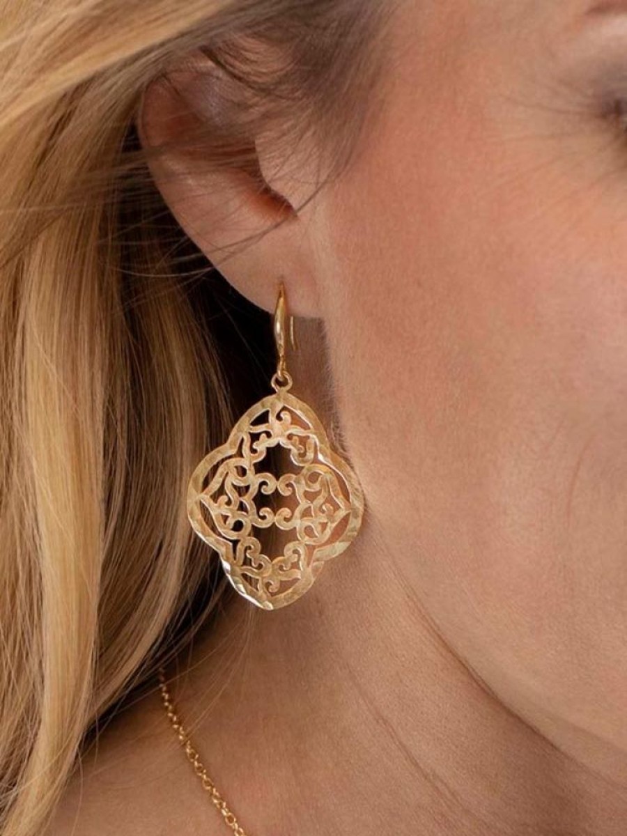 Alla Smycken PfgSTOCKHOLM Guldplaterade Orhangen | Marrakech Earring