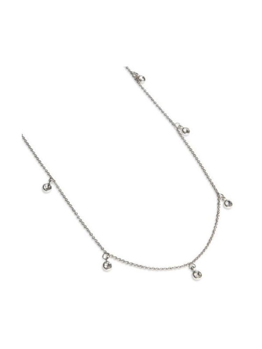 Alla Smycken PfgSTOCKHOLM Halsband Silver | Amber Halsband