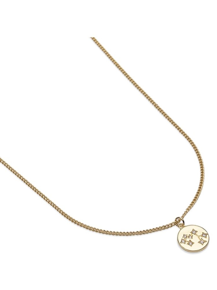 Alla Smycken PfgSTOCKHOLM Halsband Guld | Zodiac Glam Halsband- Virgo