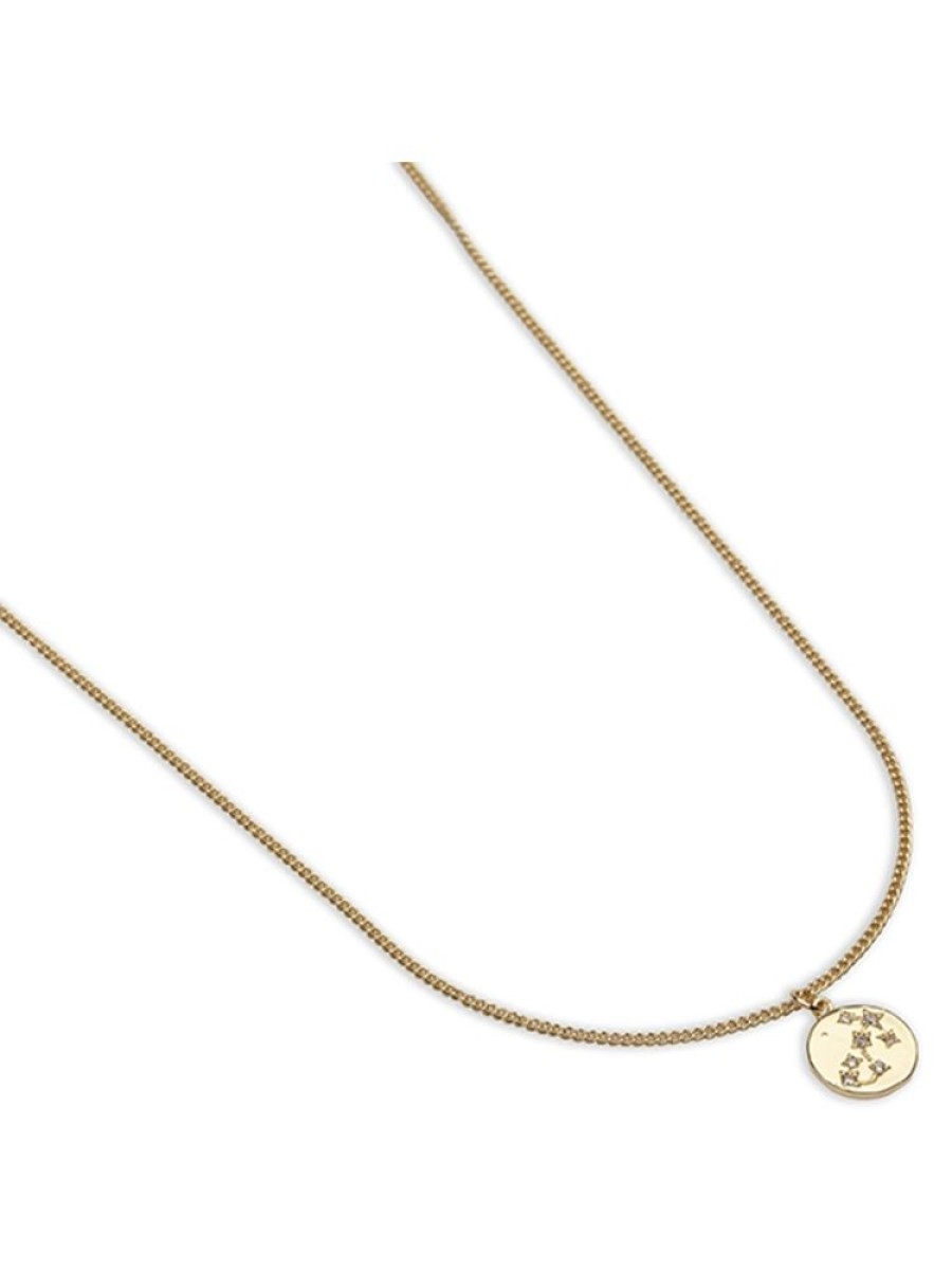 Alla Smycken PfgSTOCKHOLM Halsband Guld | Zodiac Glam Halsband- Sagittarius