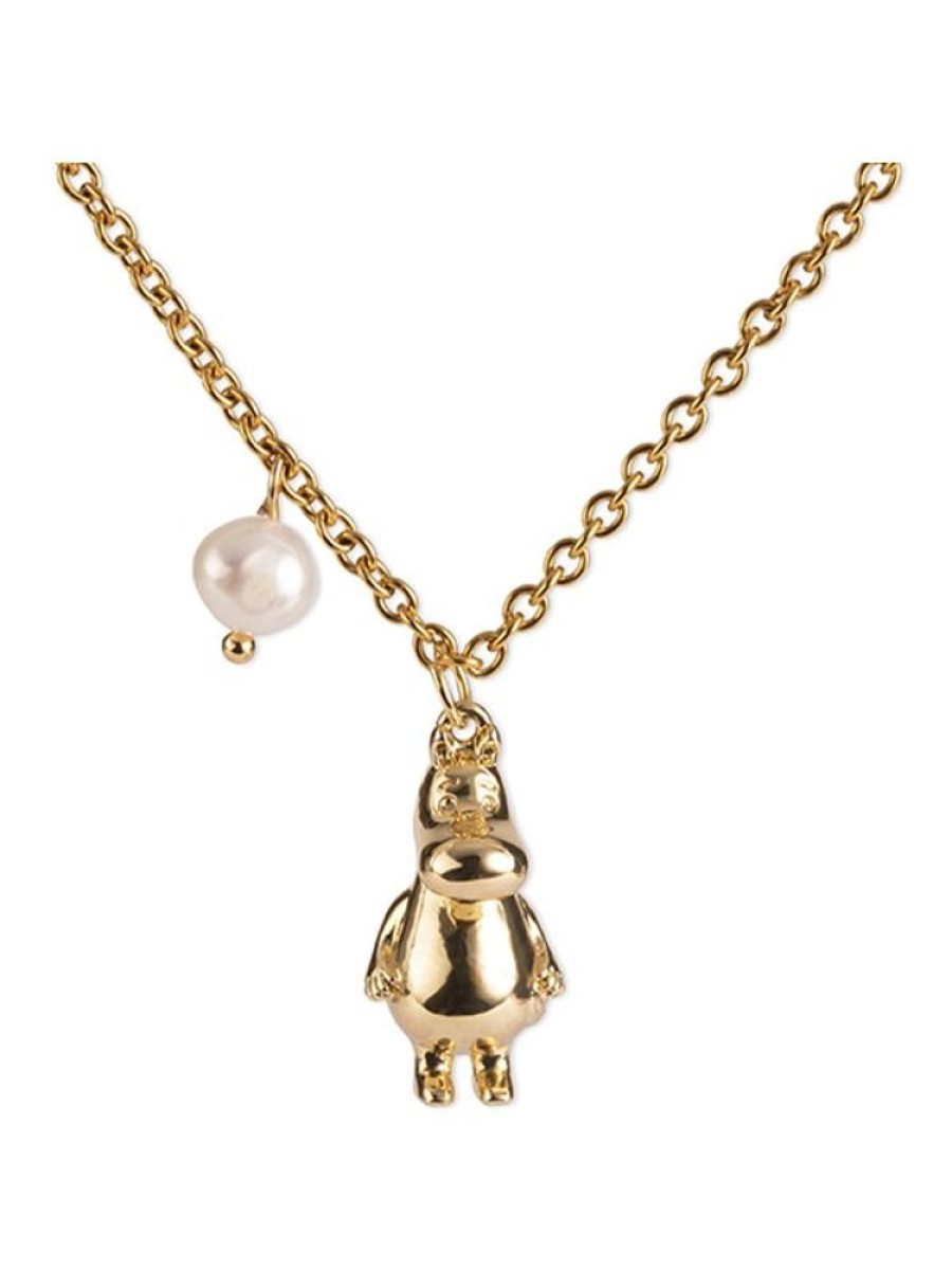 Alla Smycken PfgSTOCKHOLM Halsband Guld | Moomin Pendant Halsband