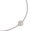 Alla Smycken PfgSTOCKHOLM Halsband Silver | Angela Halsband 45 Cm