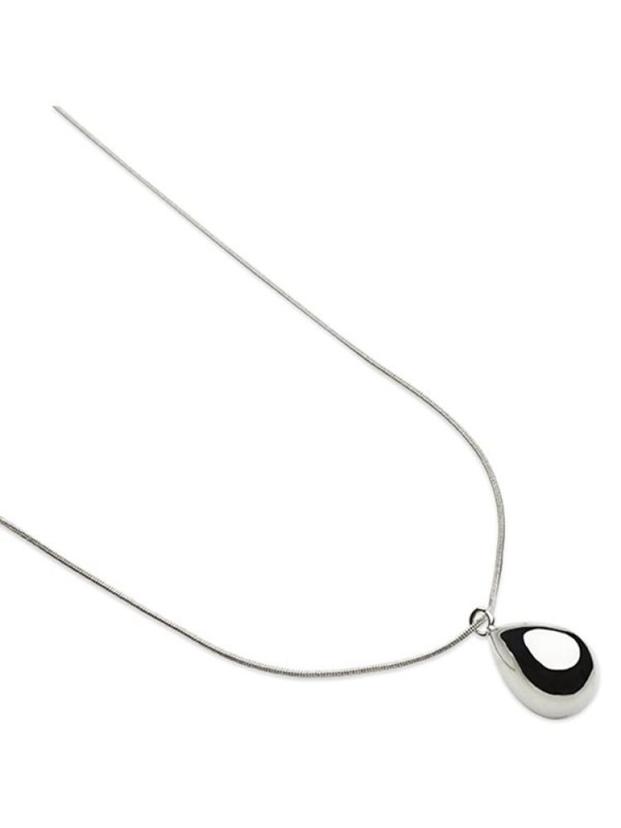 Alla Smycken PfgSTOCKHOLM Halsband Silver | Antibes Drop Halsband