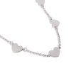 Alla Smycken PfgSTOCKHOLM Halsband Silver | Multi Heart Halsband